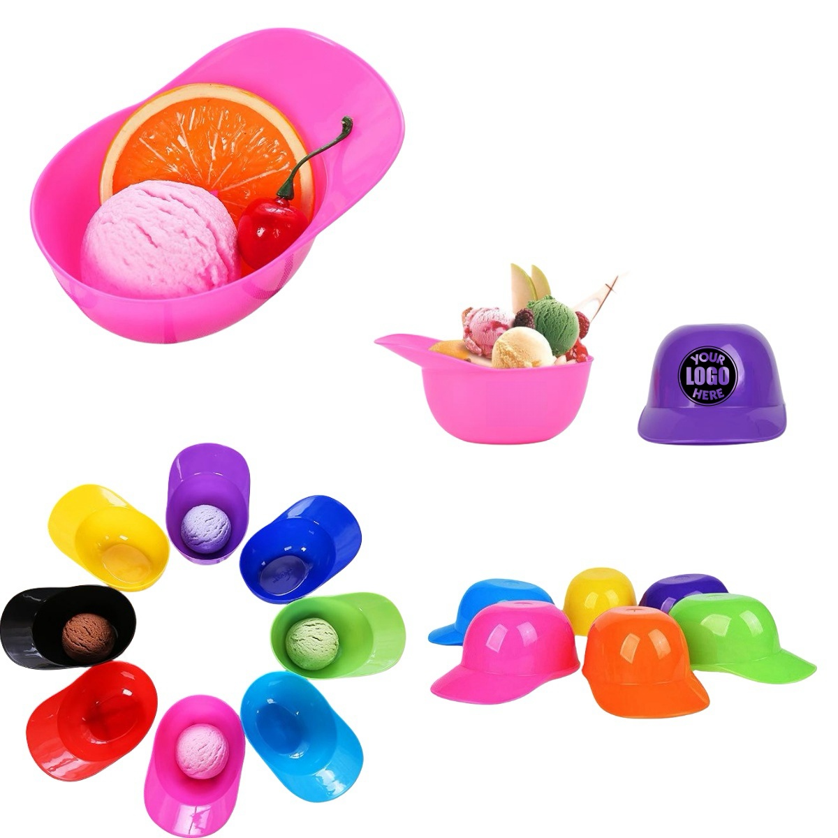 Ice Cream Sundae Plastic Cups 15