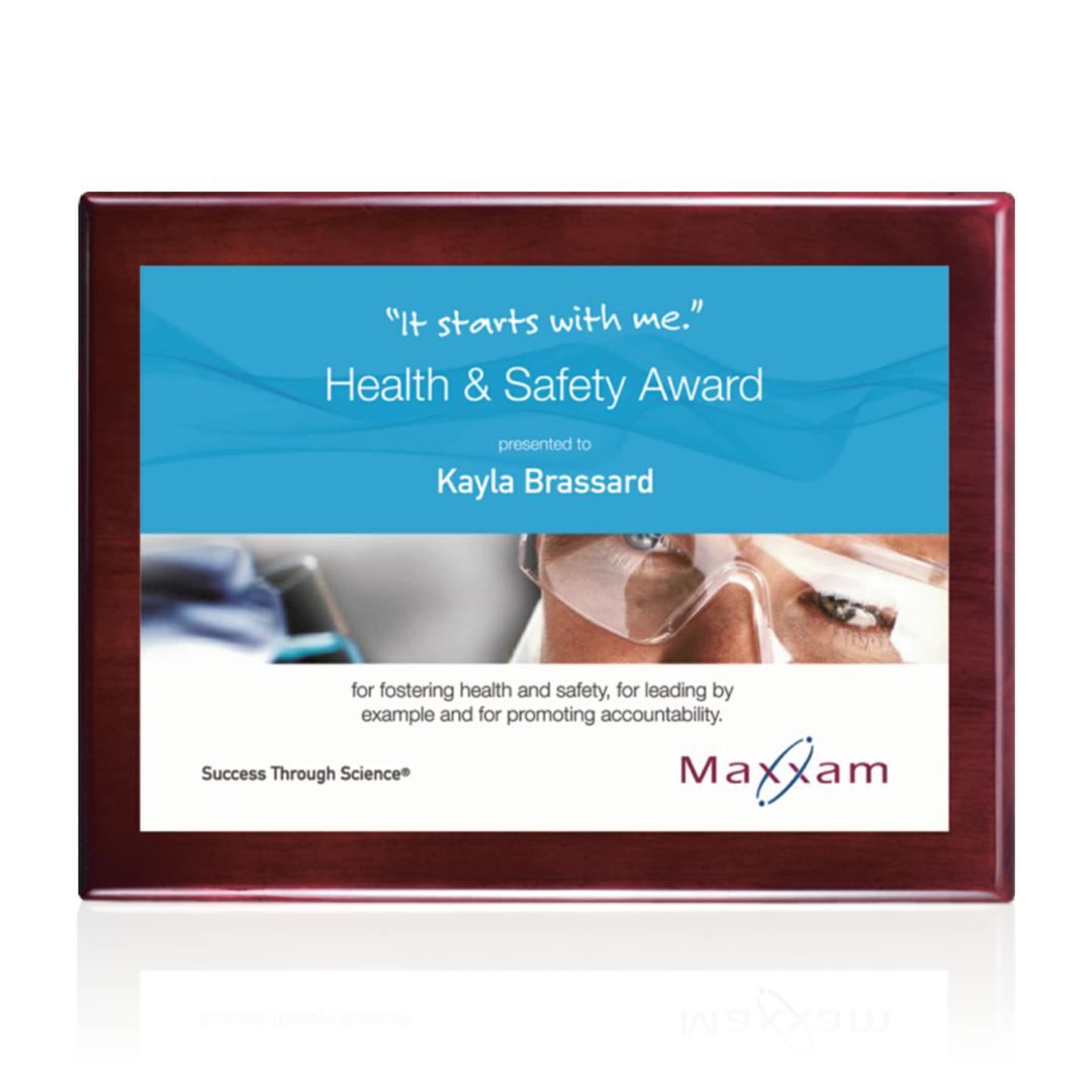 Oakleigh/AstroSub Plaque - Rosewood/White 4