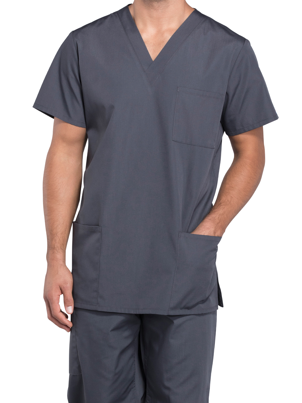 Cherokee - Workwear Originals - Unisex 3-Pocket V-Neck Top 26