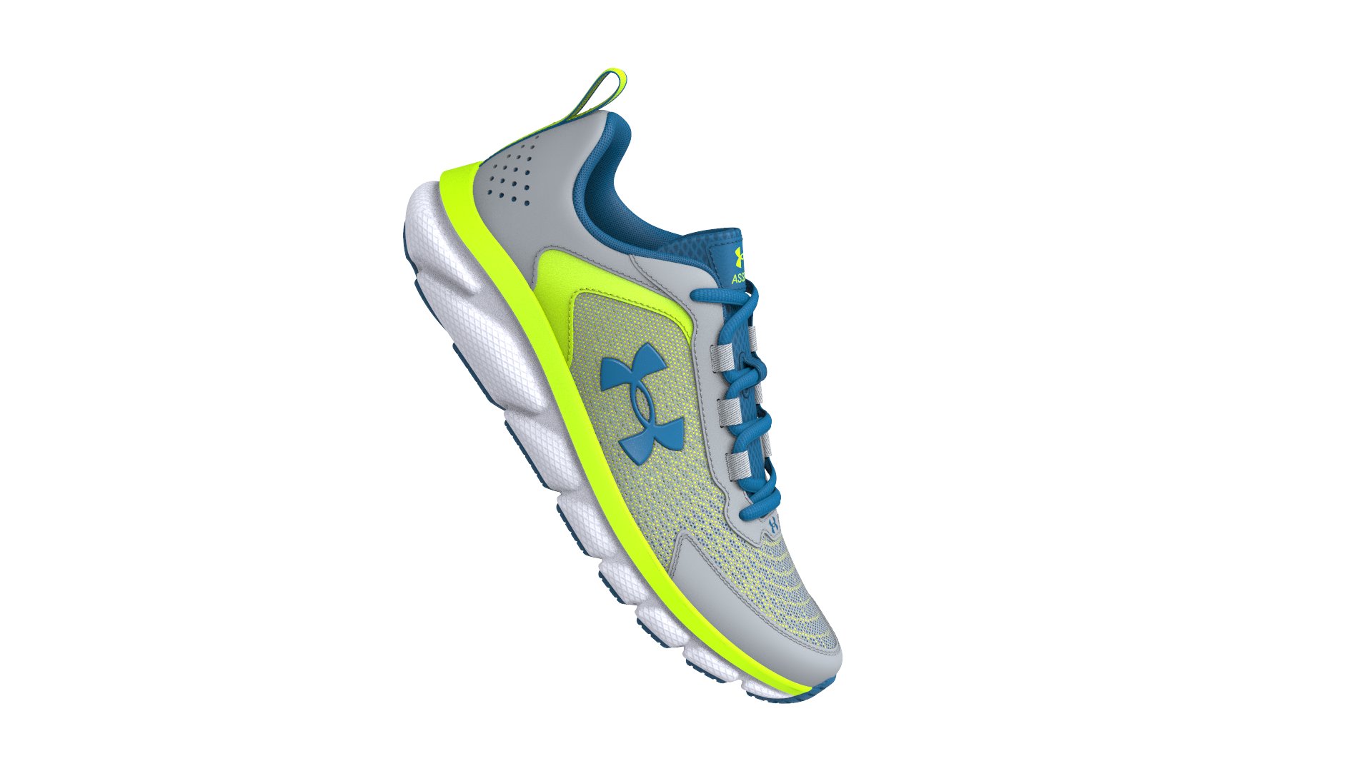 UA Assert 9 Boys' Running Shoes 6