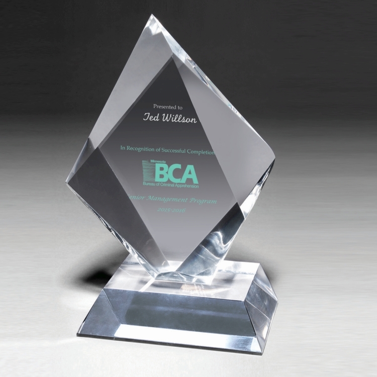 Medium Summit Award - Laser Engraved 6