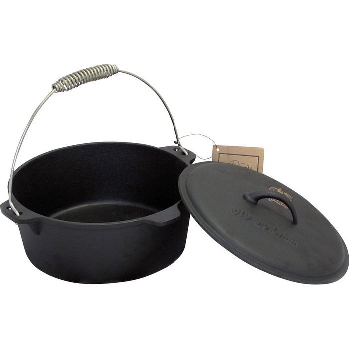 Old Mountain 4.5 Qt Flat Bottom Dutch Oven 11