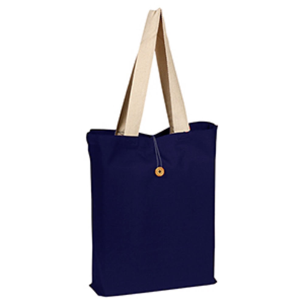 Colorful Canvas Button Tote, custom tote bag with logo imprint 11