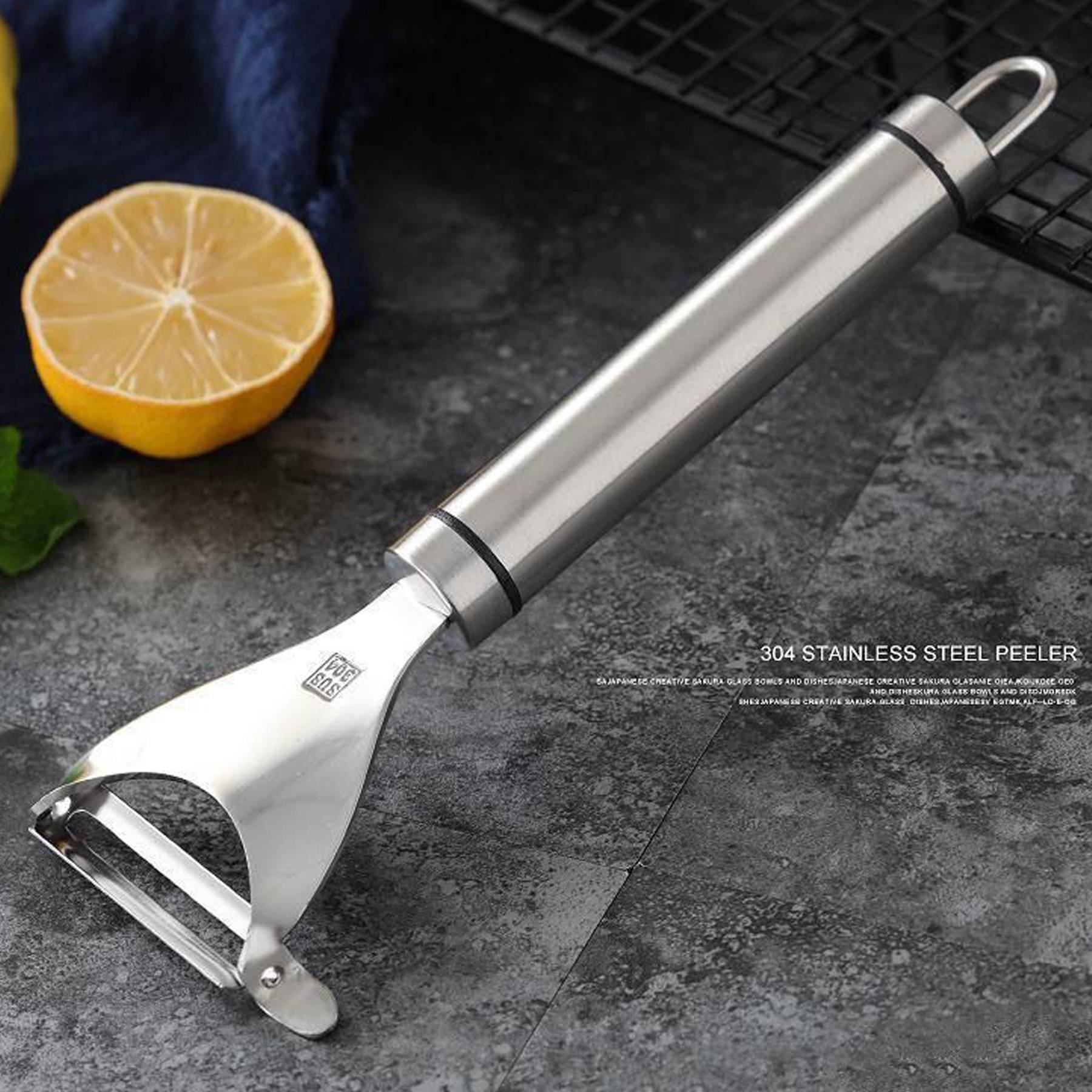 Kitchen Multifunctional Stainless-Steel Peeler 3