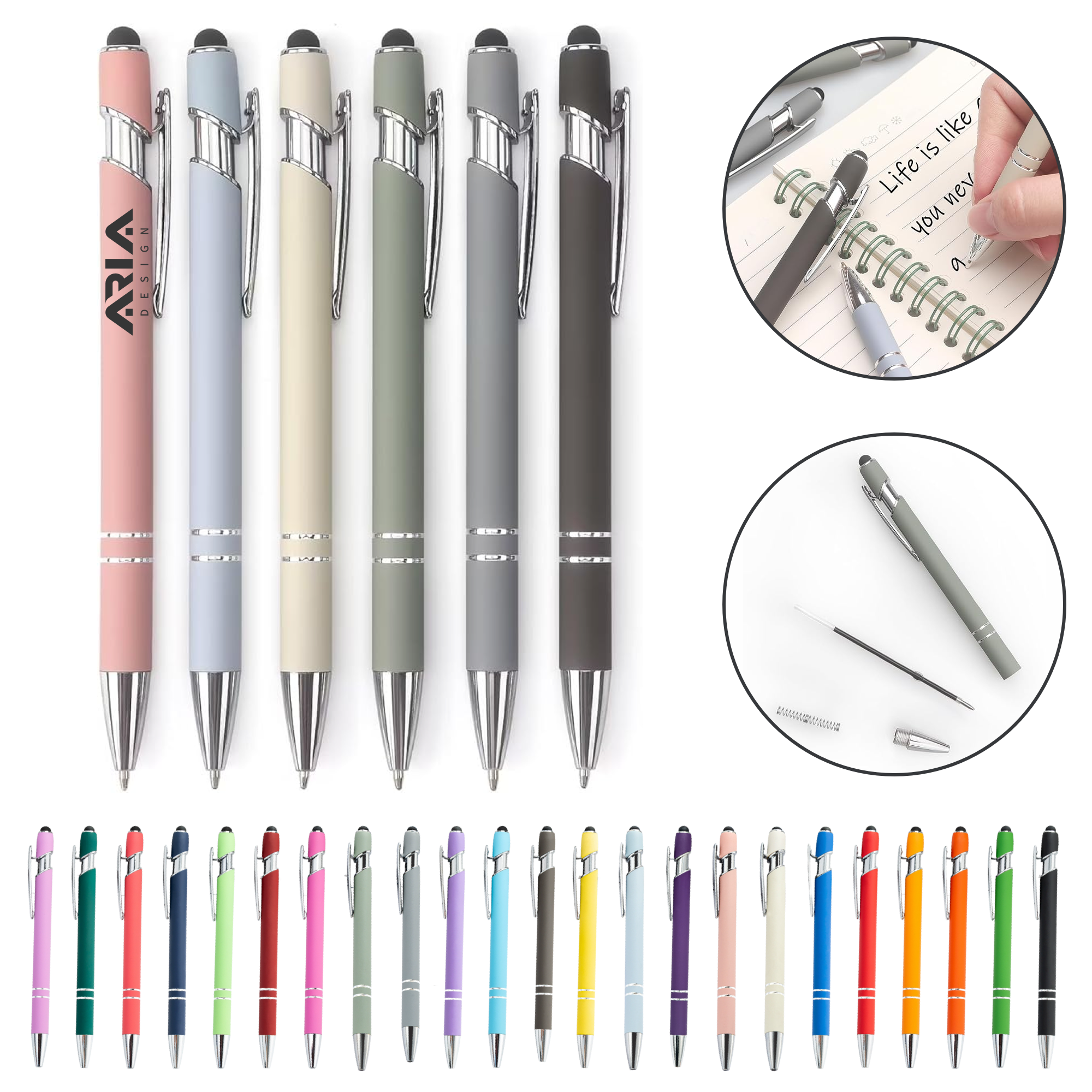 Customizable Aluminum Executive Touch Pen 1