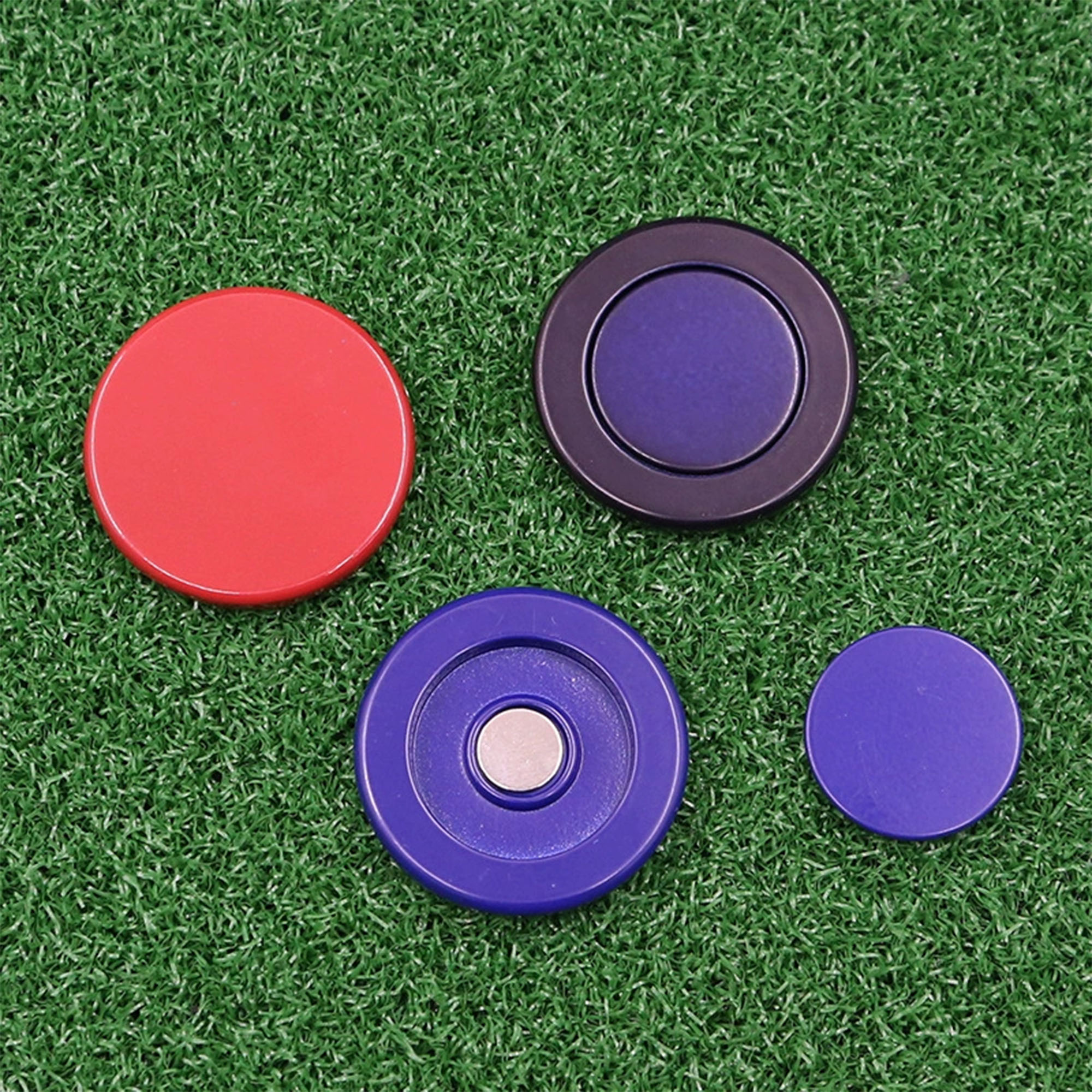 Custom Metal Golf Ball Marker with Hat Clip 3