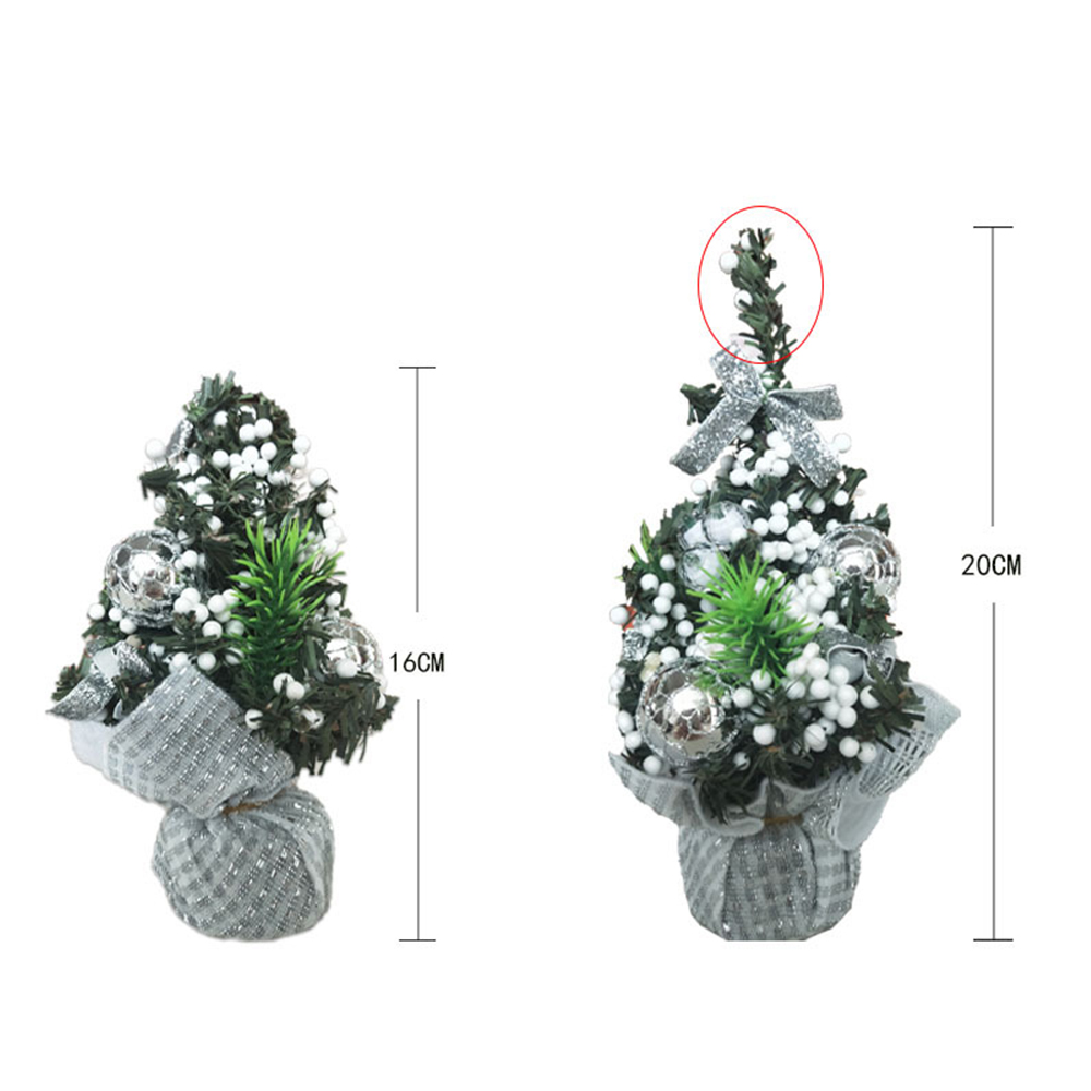 8'' Christmas Decorative Tree 6