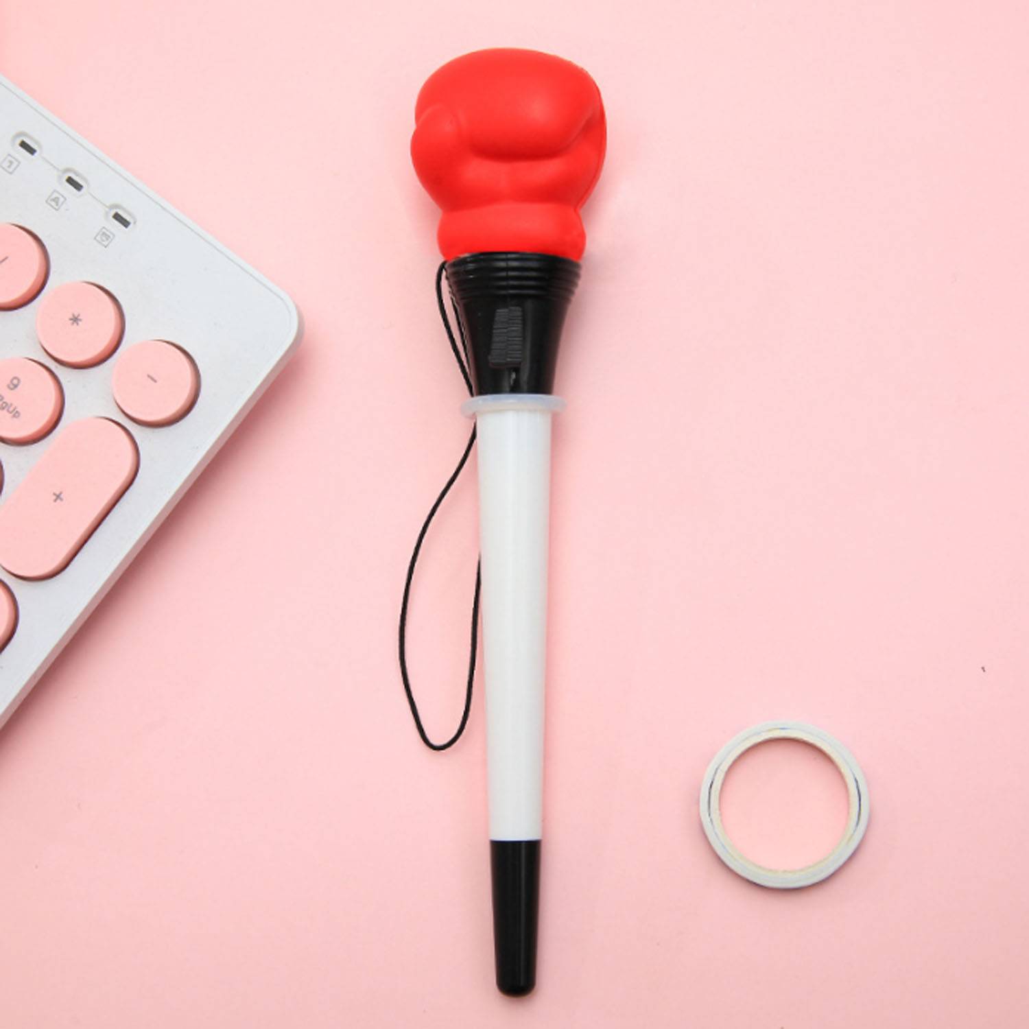 Red Pop Top Boxing Glove Ballpoint Pen 5