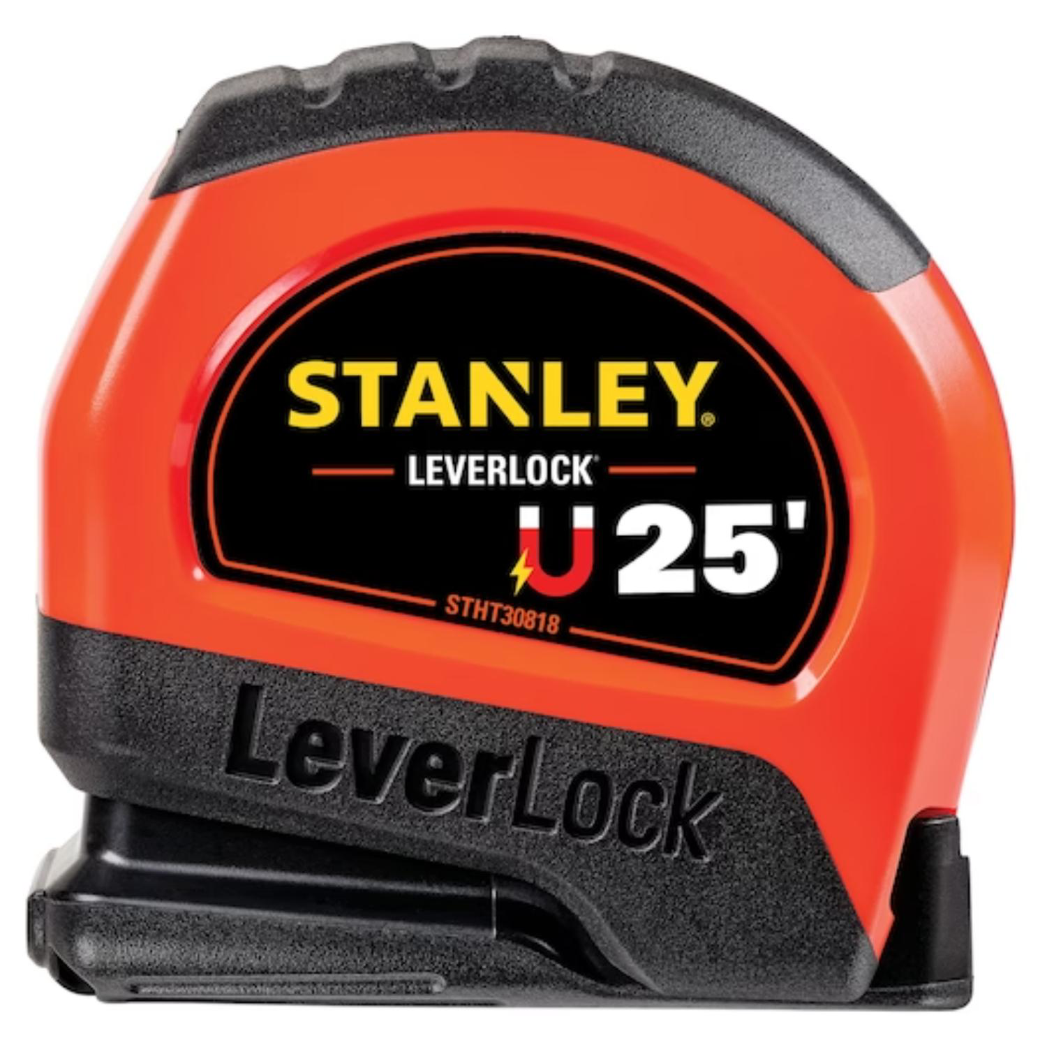 25 ft. Stanley Tools® USA-Made High-Visibility Magnetic LEVERLOCK® Tape Measure 2