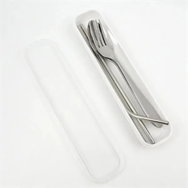 Stainless Steel Cutlery 5 Piece Set with Plastic Box 4