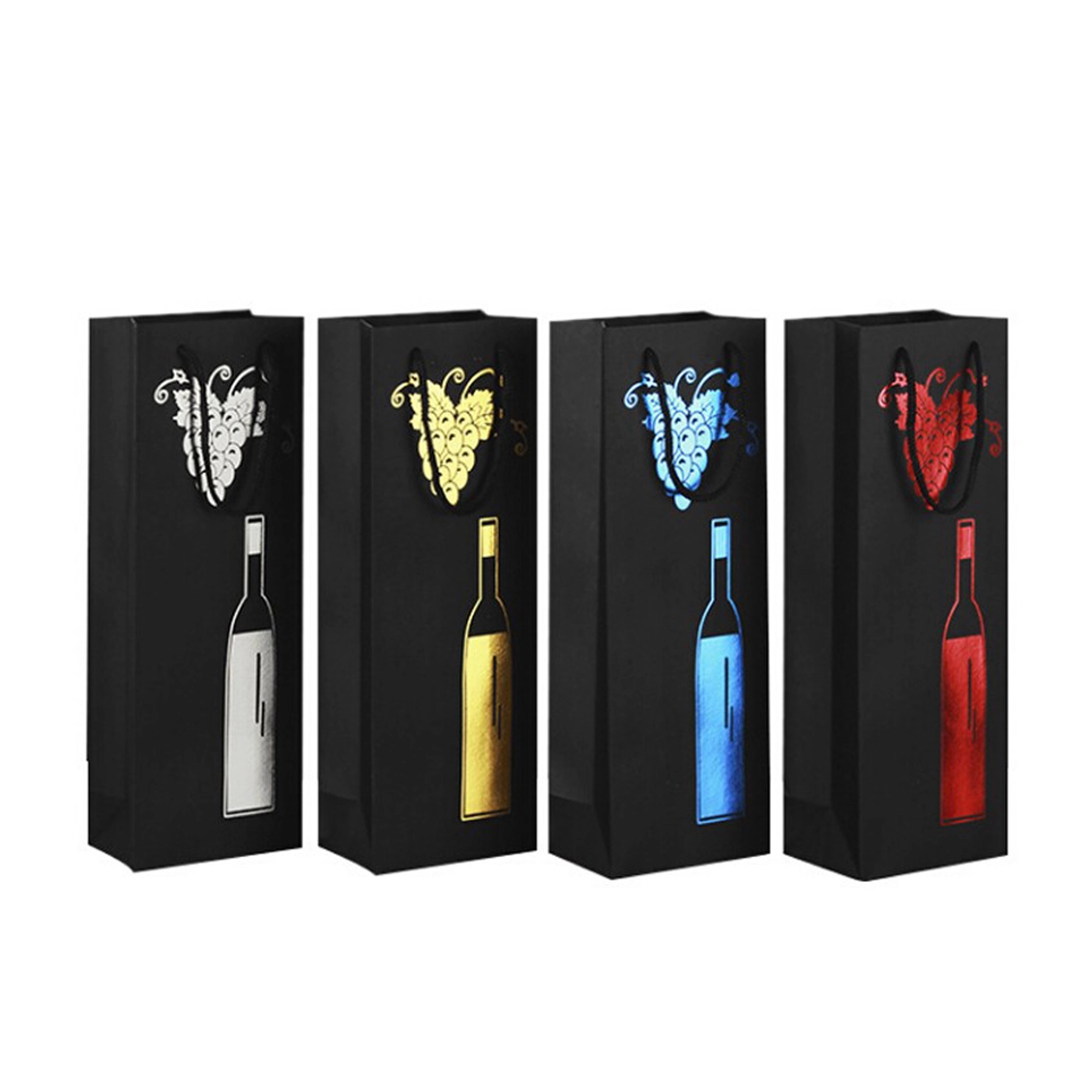 2 Pack Full Color Wine Bag 2