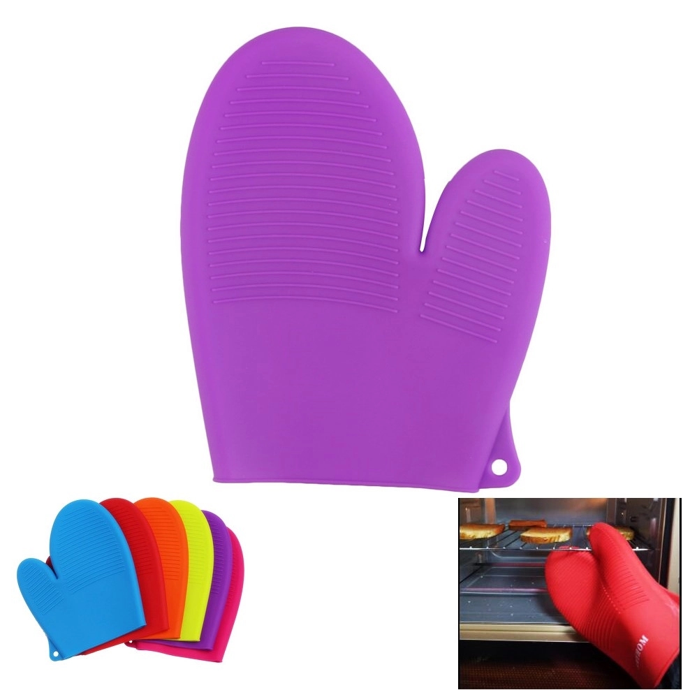 Heat Resistant Silicone Oven Mitt 2