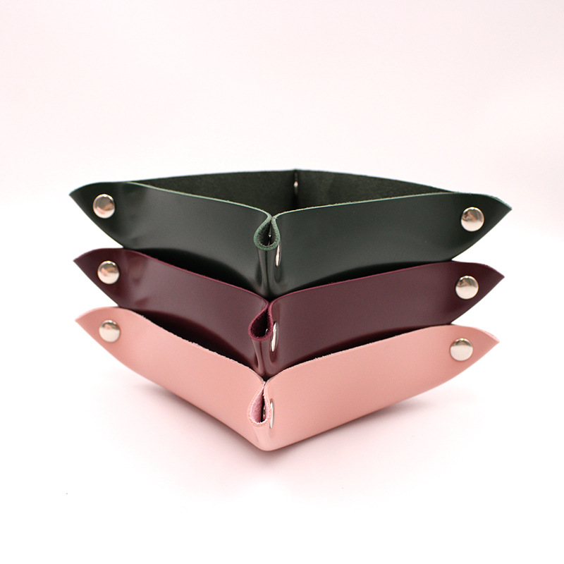 Leather Storage Tray 1