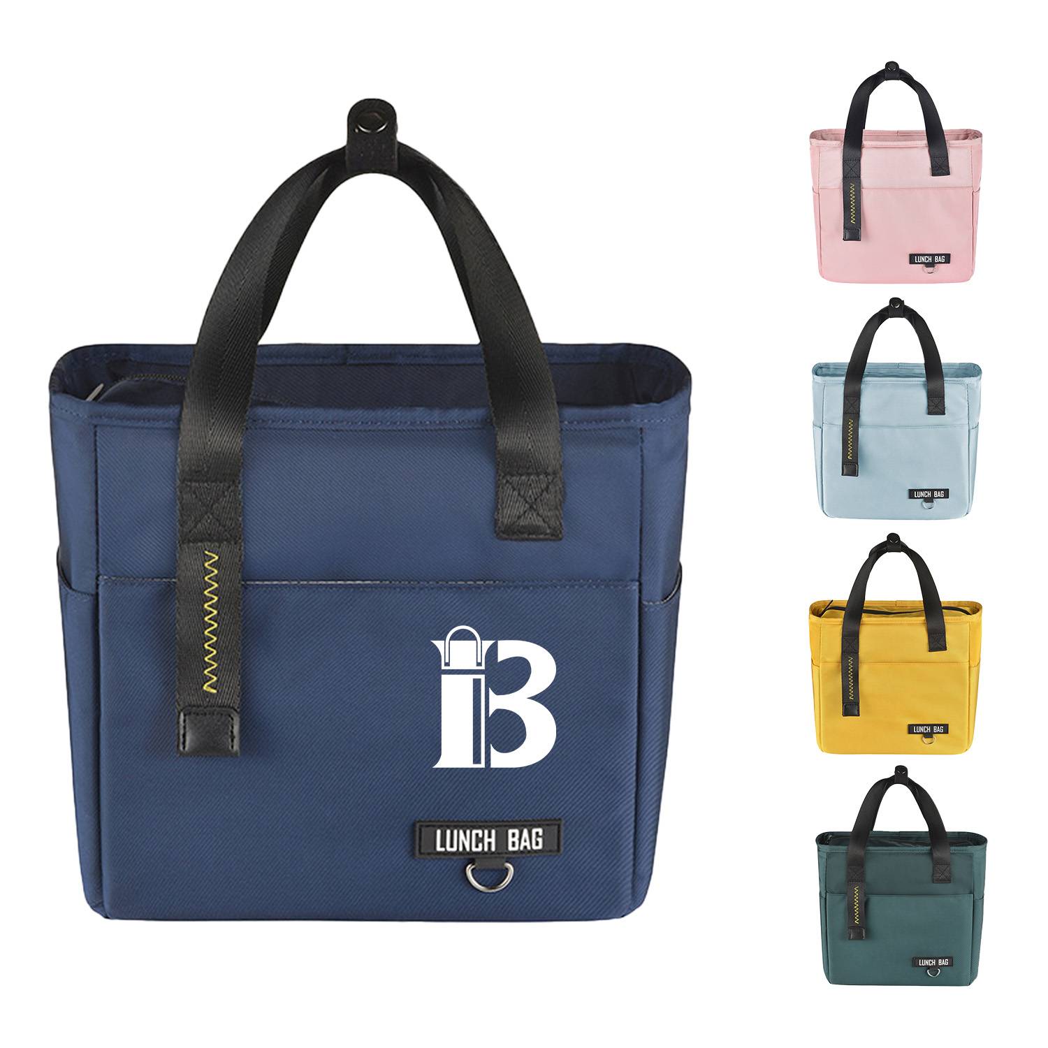 Nylon Portable Zipper Thermal Oxford Lunch Bags 9