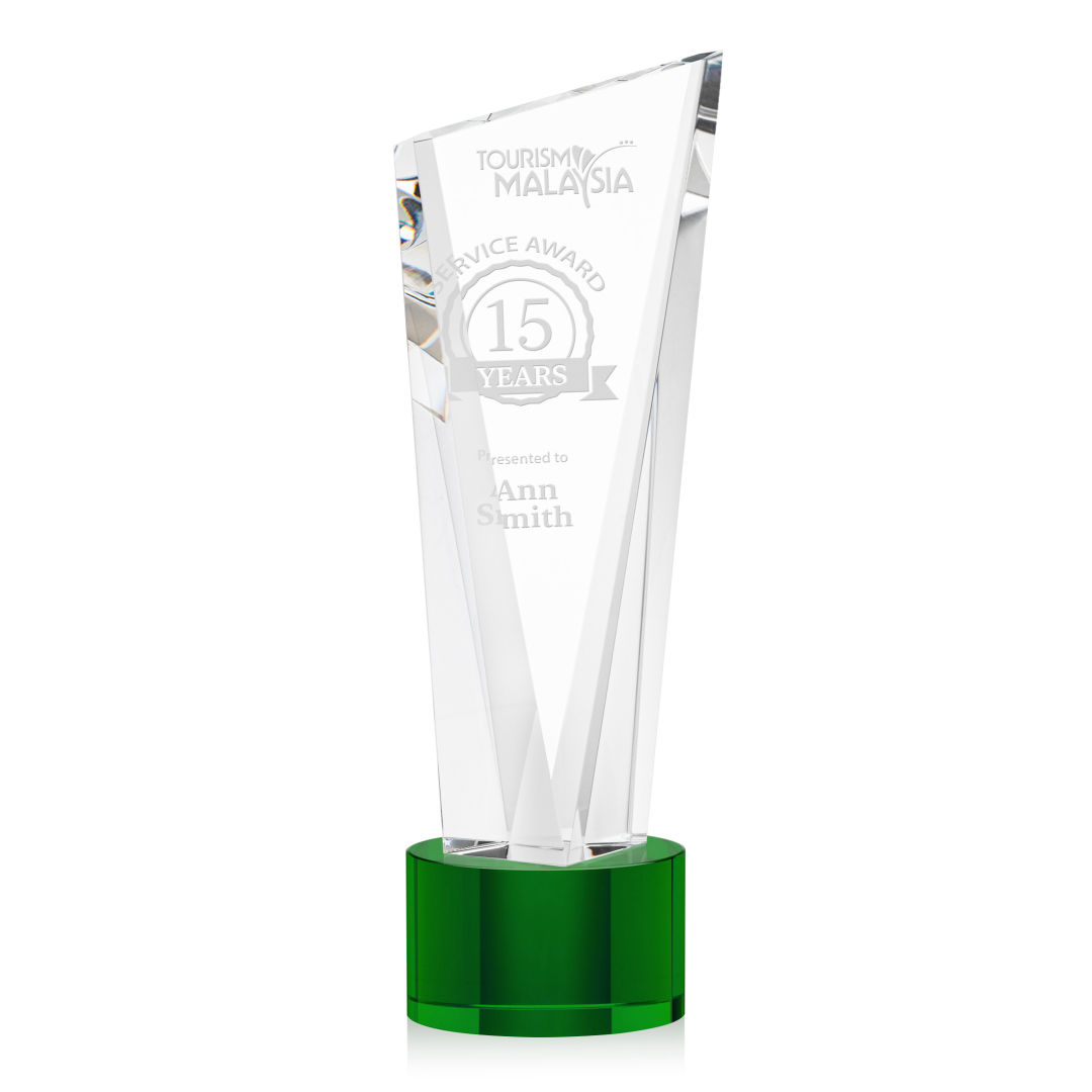 Plymouth Award on Marvel Base - Green 15