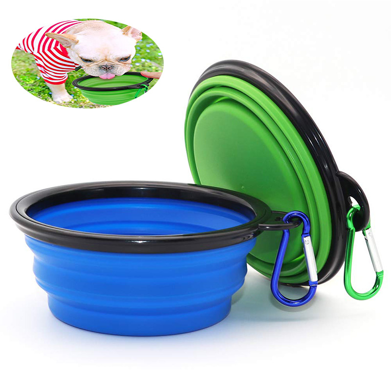 Outdoor Travel Collapsible Pet Bowl 2