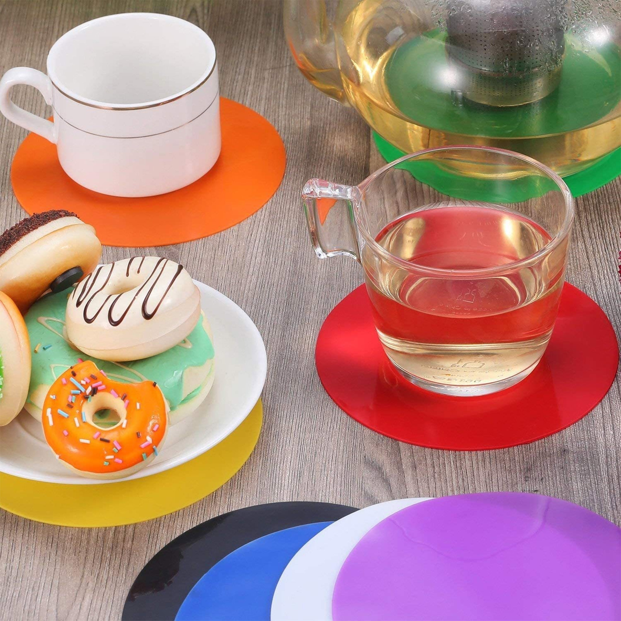 Silicone Round Jar Opener Coaster 1