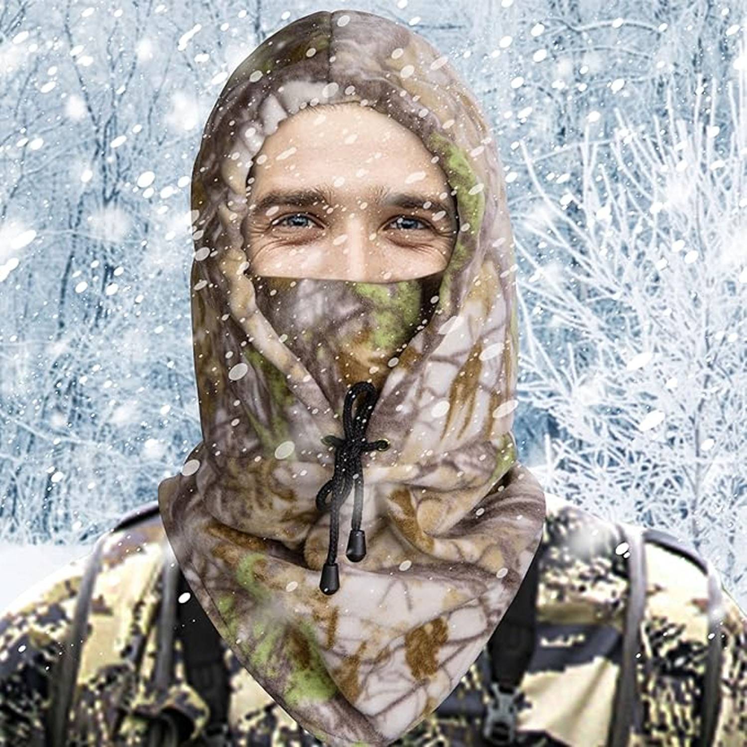 Winter Polar Fleece Unisex Balaclava Hat W/ Mask 5
