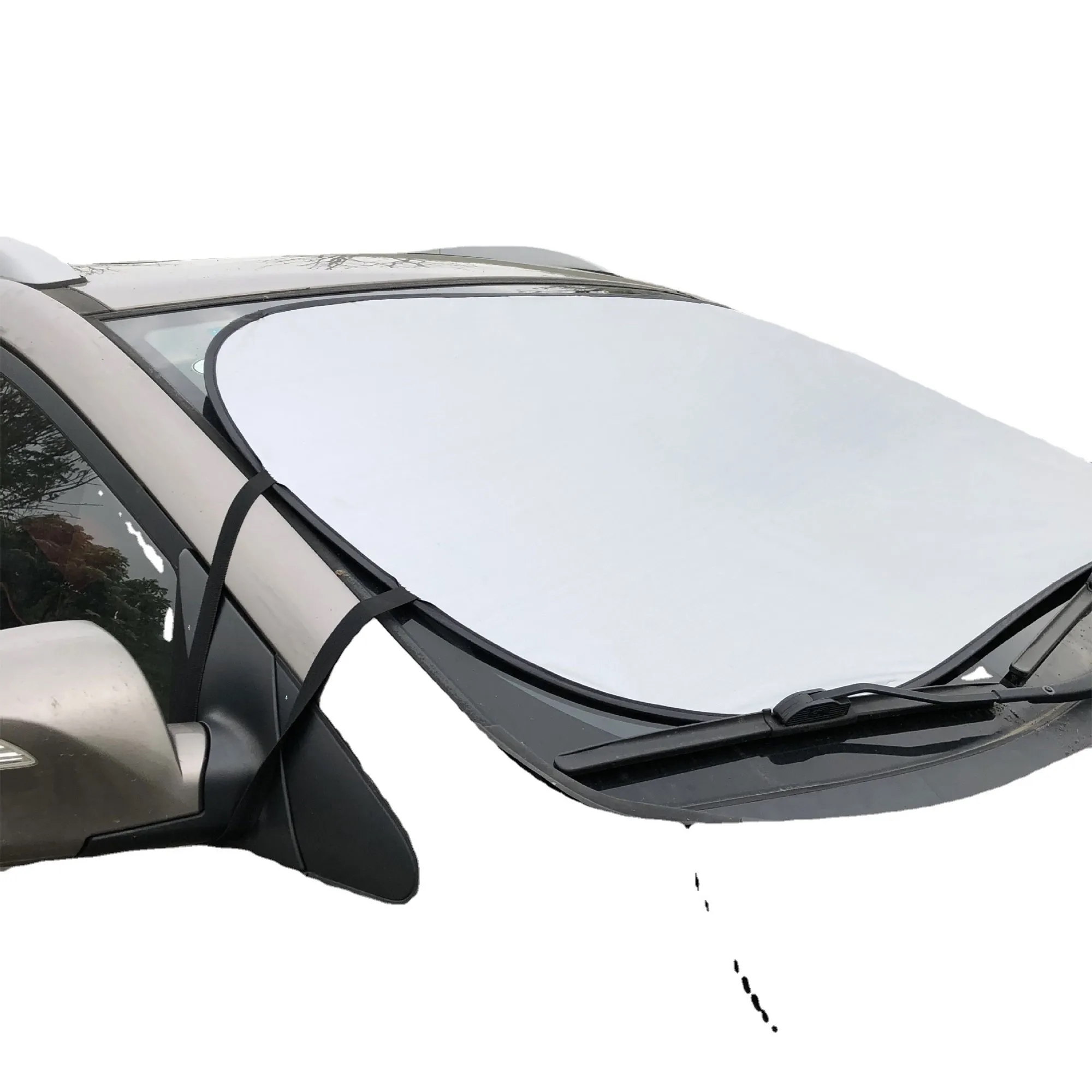 Silver Plaste Car Sunshade With Sun Protection 3
