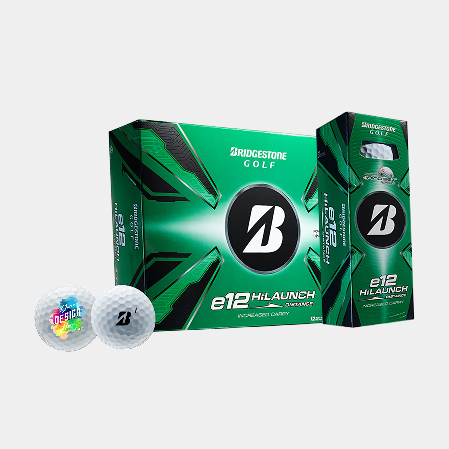 Bridgestone® e12 HiLaunch Optimal Flight System Golf Balls 2
