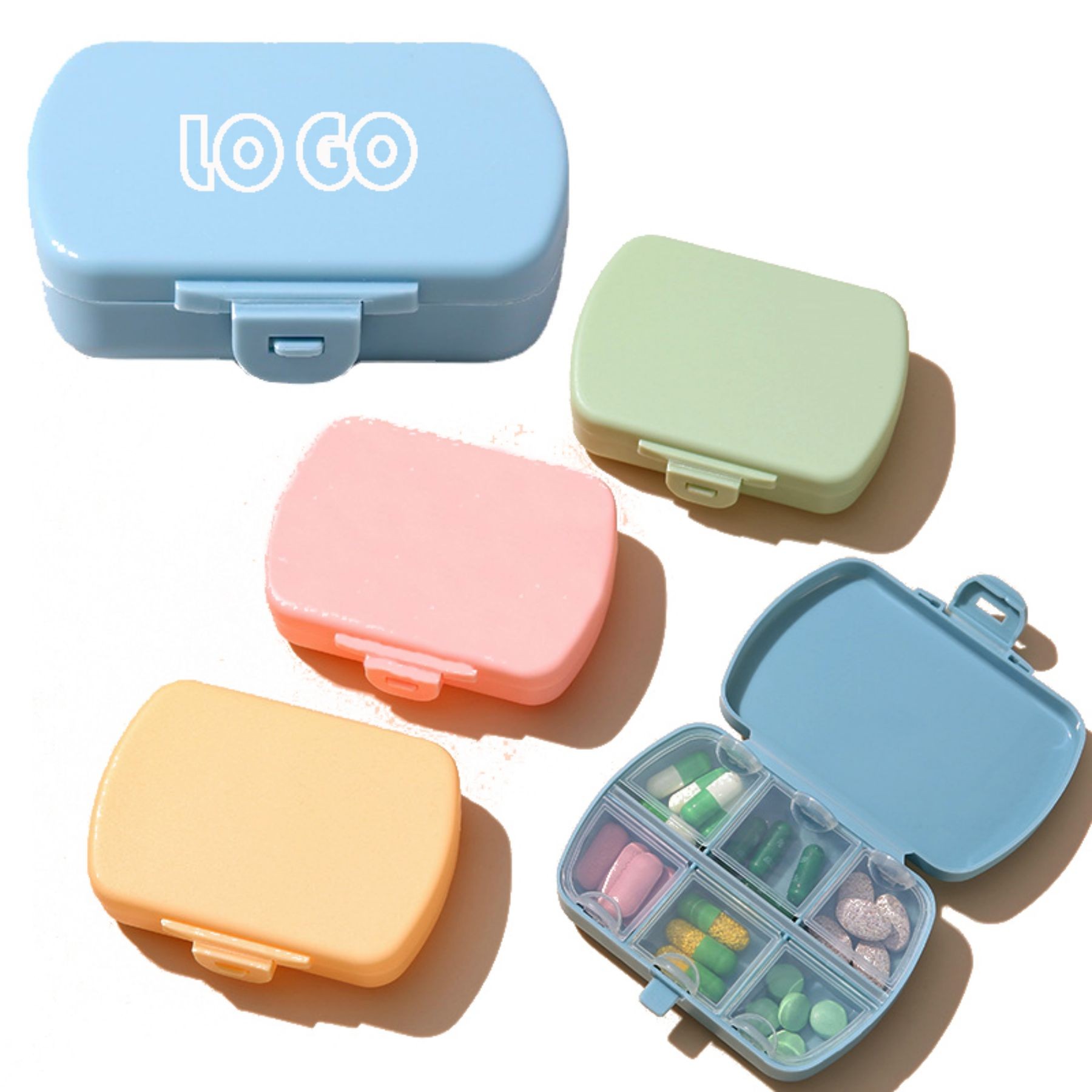 6 Splitter Case Pill Box