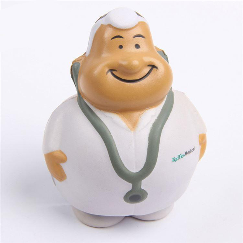 Custom Cartoon Character Squeeze Toy Stress Reliever 4