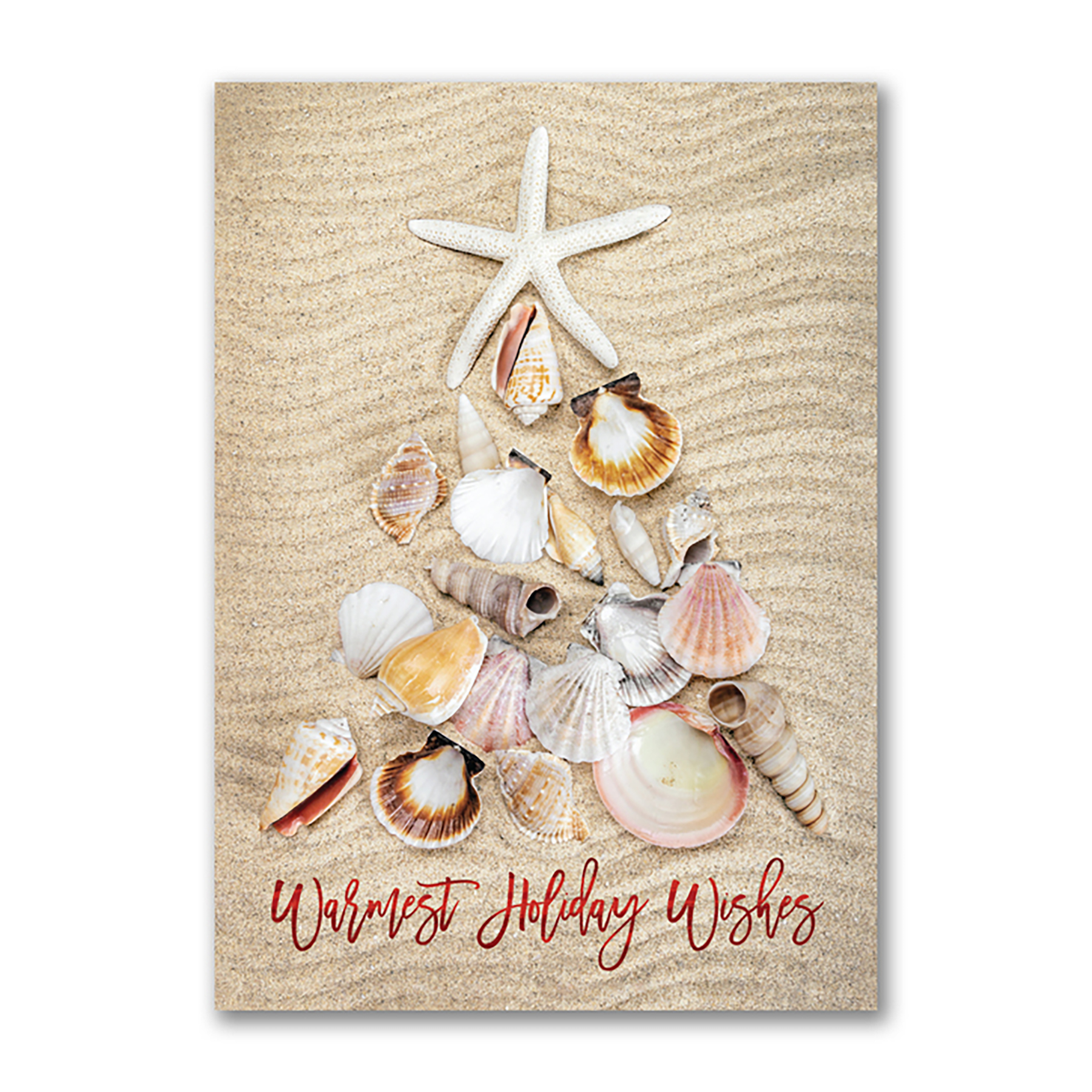 Beach Wishes Holiday Card 1