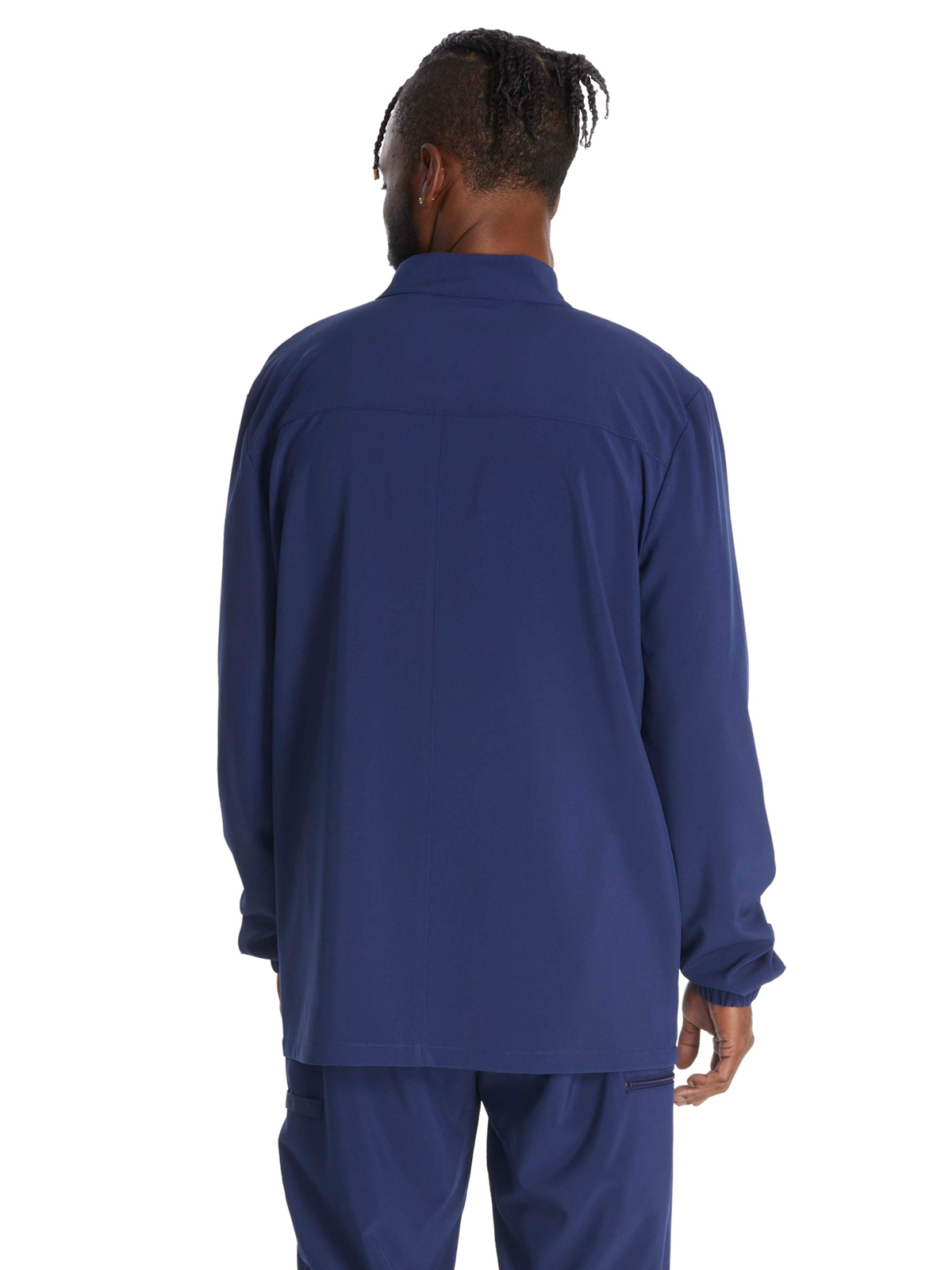 Dickies Medical - EDS Essentials - Men's 3-Pocket Zip Front Jacket 4