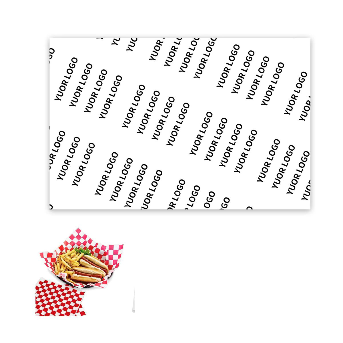 Food Wrap Paper Oil Absorbent for Restaurants 3