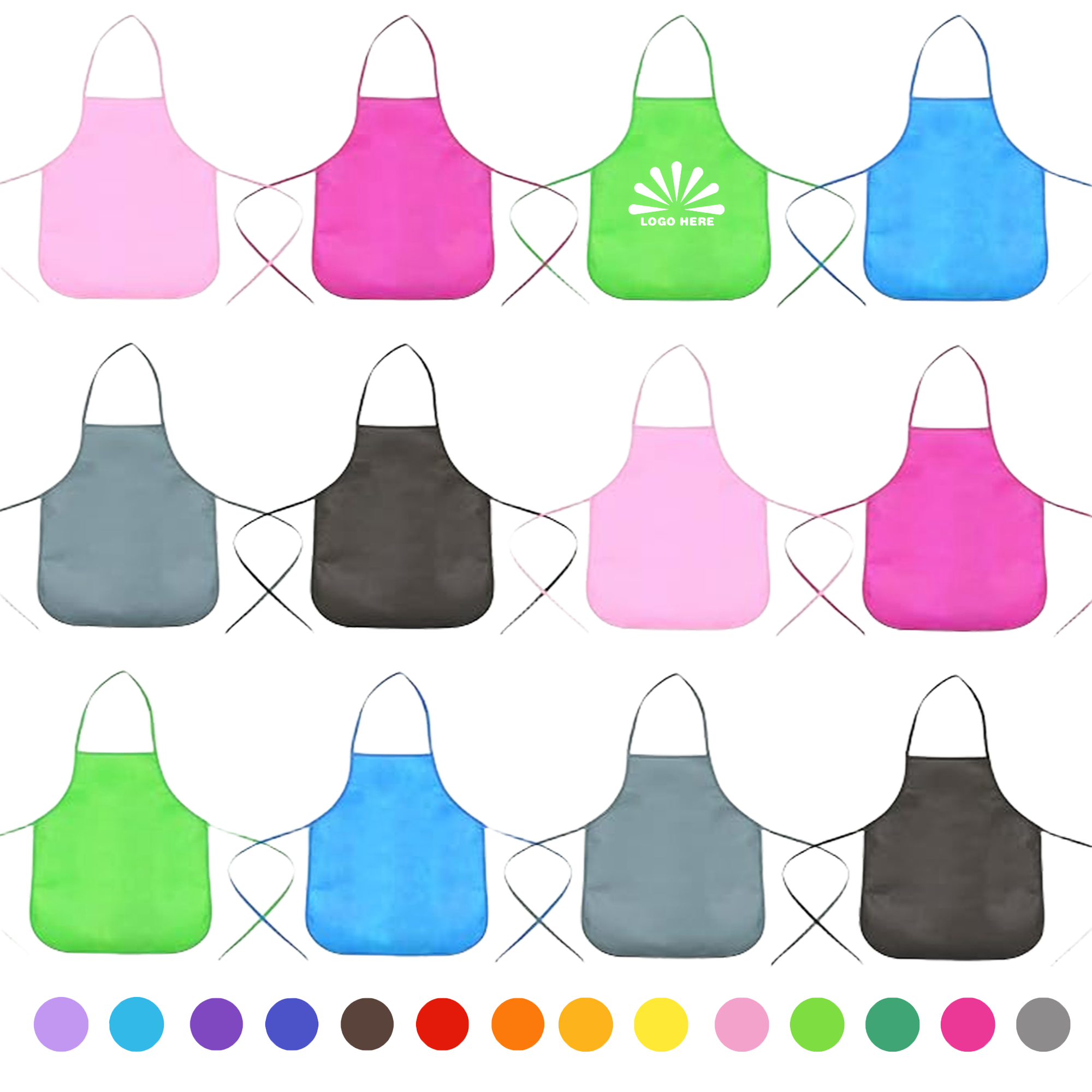 Children's Artists Fabric Apron MOQ10 2