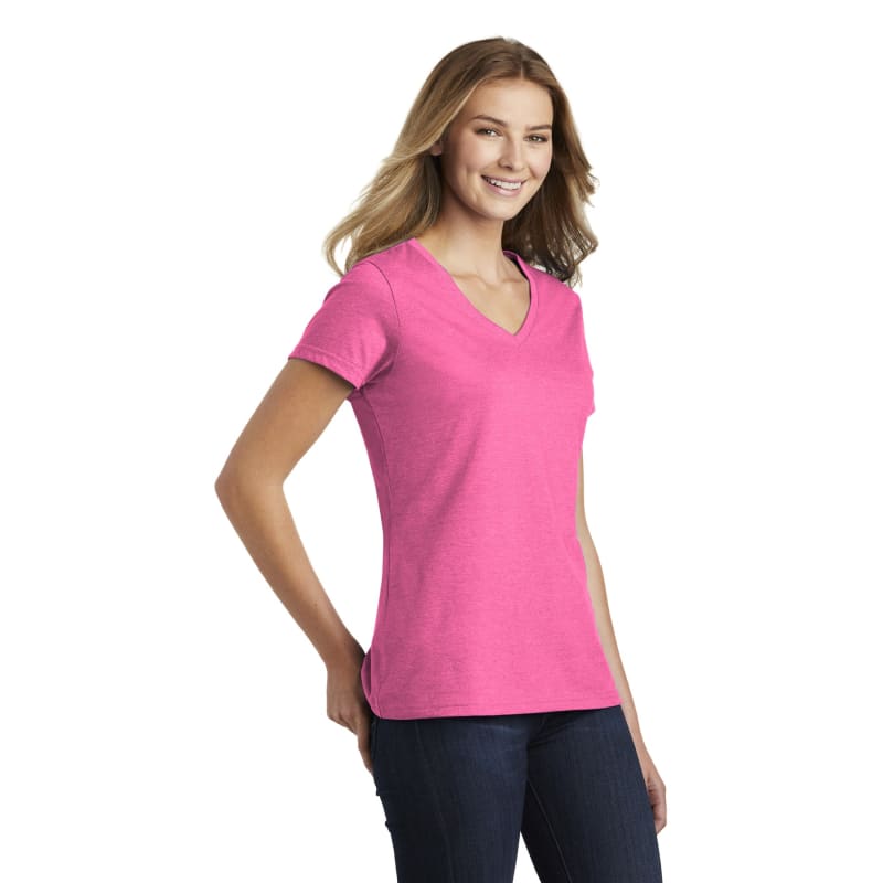 Port & Company Women's Fan Favorite Blend V-Neck Tee. 13