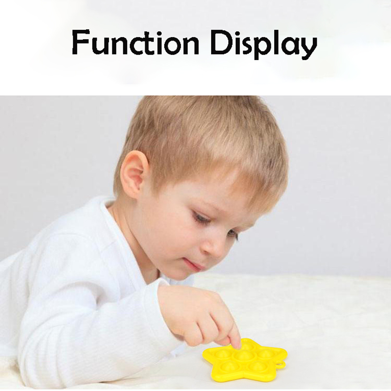 2 in 1 Stress Relief Popper Keychain 17