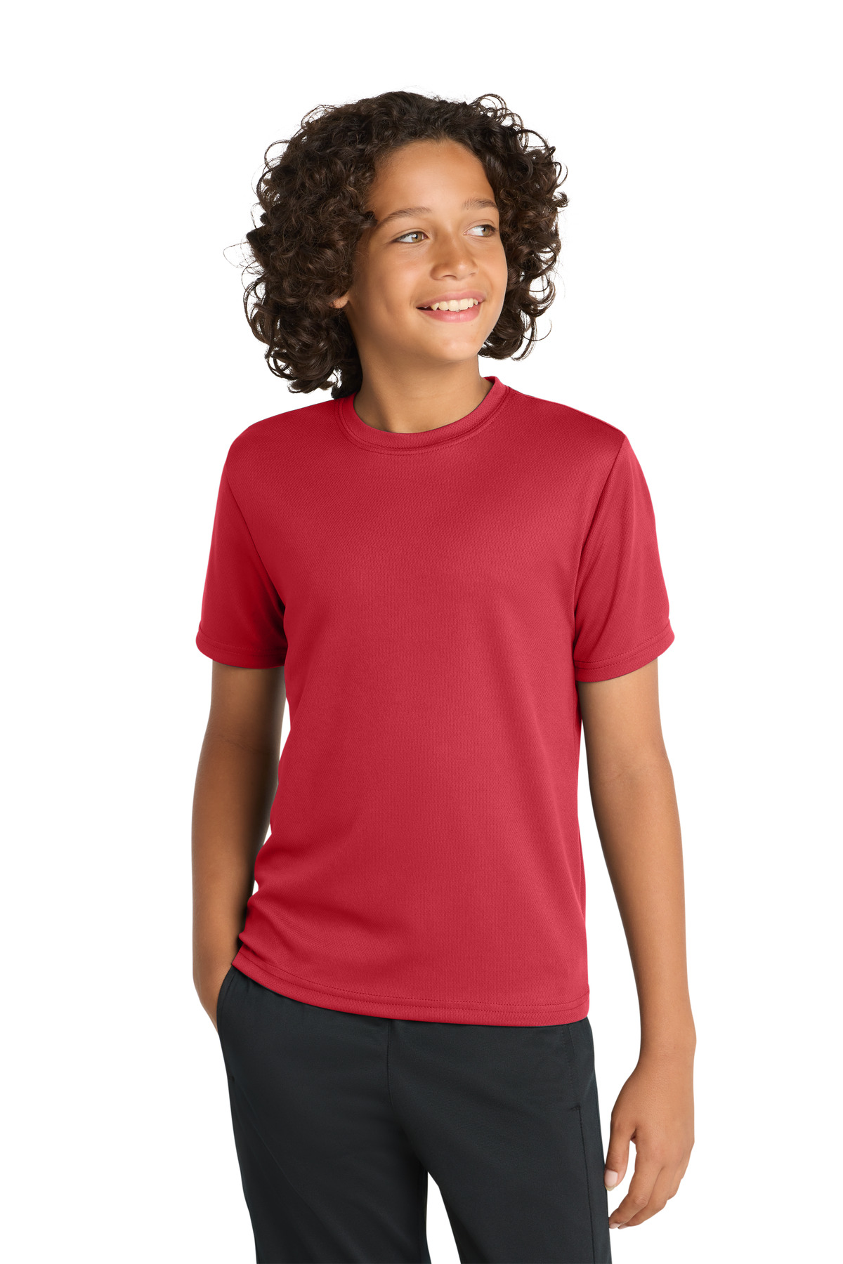 Sport-Tek Youth PosiCharge RacerMesh Tee. YST340 115