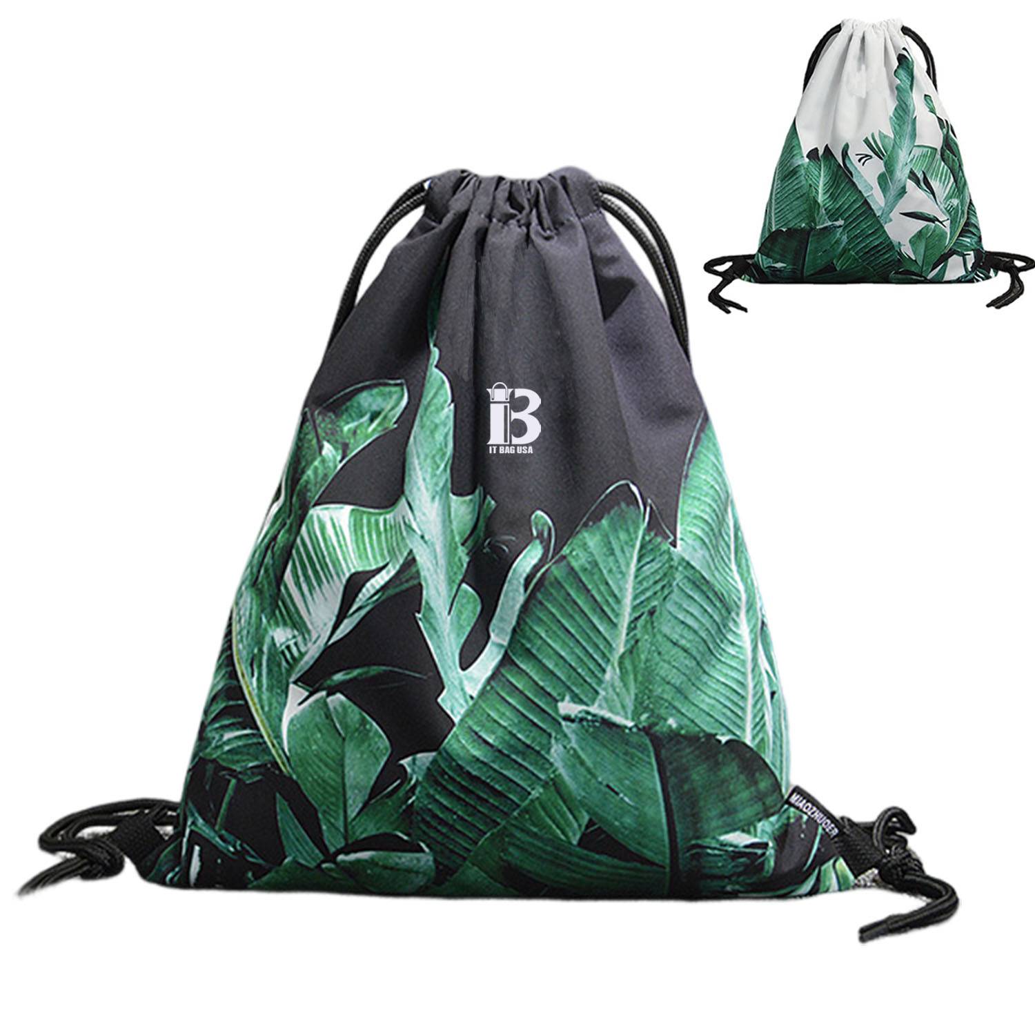 Nylon Large Capacity drawstring backpack 2