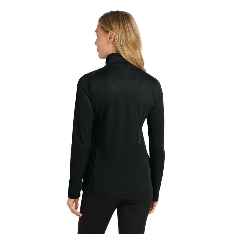 Port Authority Women's Vertical Texture Full-Zip Jacket. 4