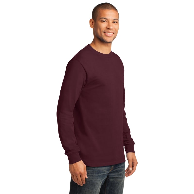 Port & Company Long Sleeve Essential Tee. 146