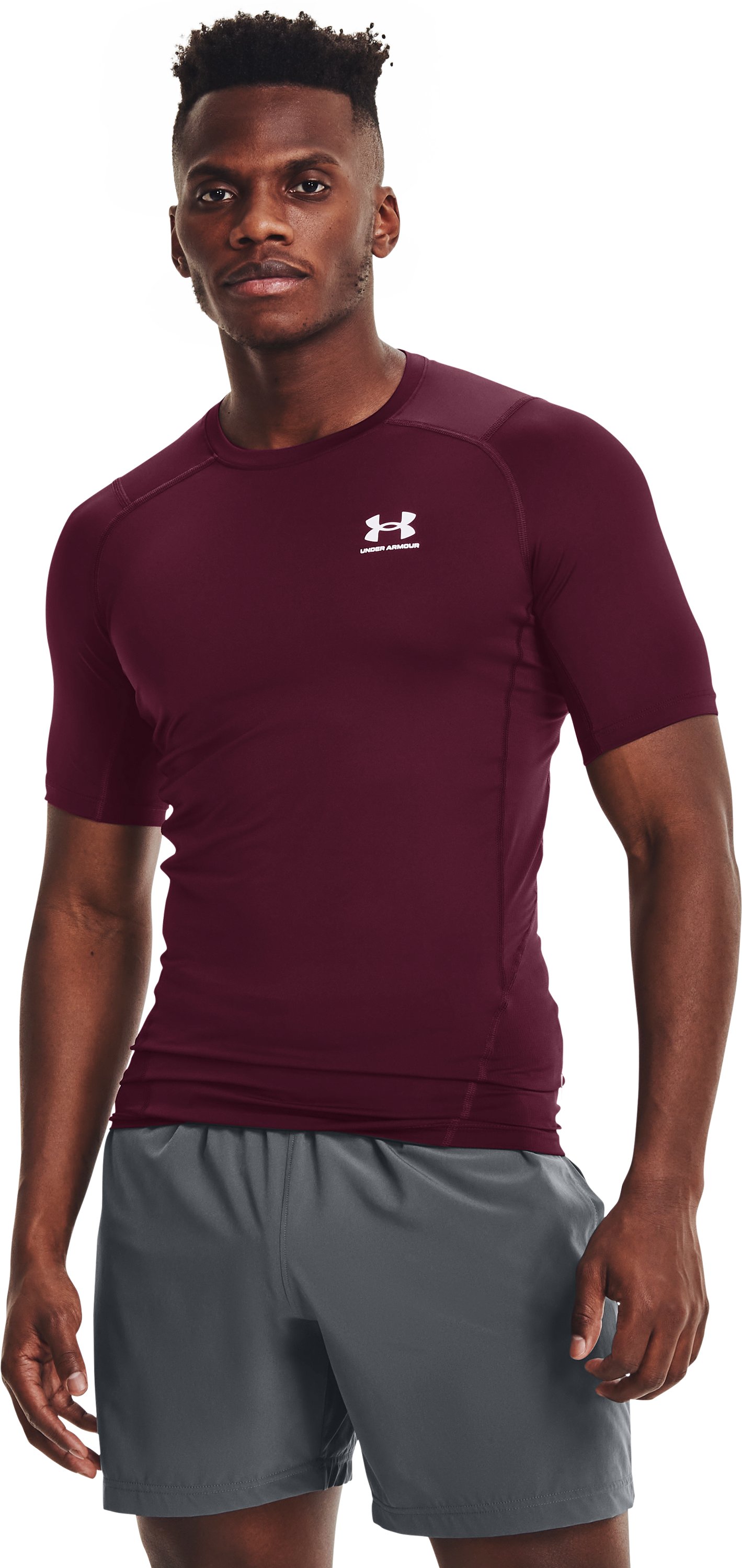 HeatGear Men's Compression Short Sleeve 24
