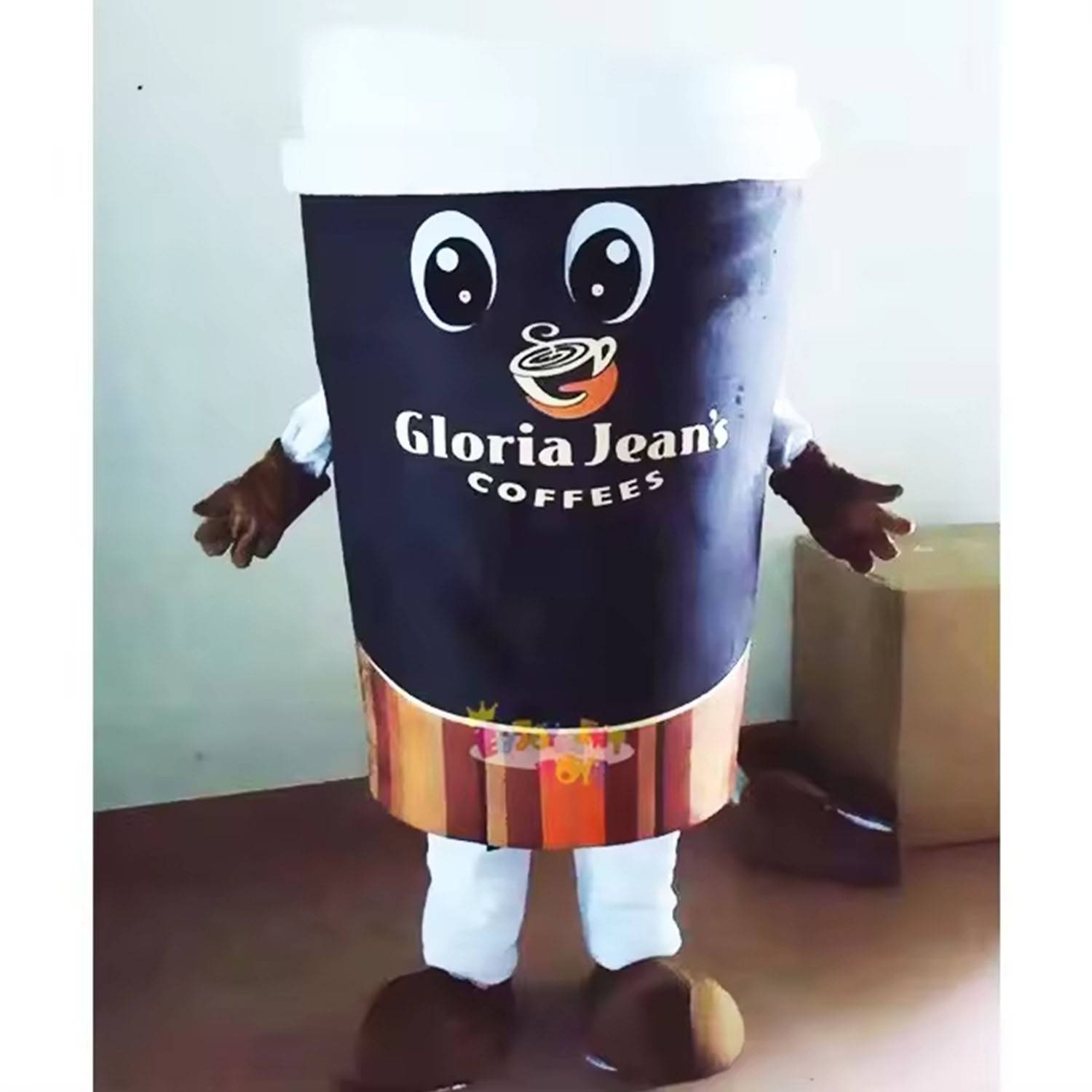 Customized Coffee Drink Mascot Costume Set 5