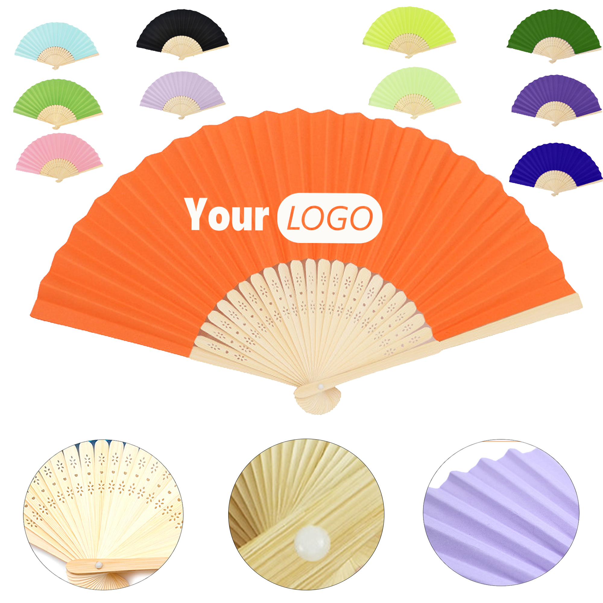 Portable Folding Craft Fan 8