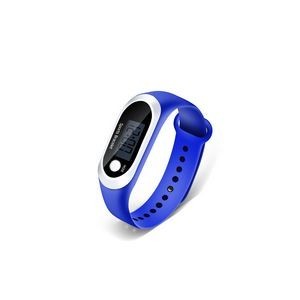 Sports Bracelet Watch With Pedometer Digital Display And Adjustable Band 22