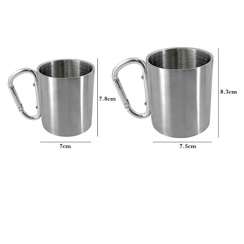 200ml Camping Cup With Carabiner 3