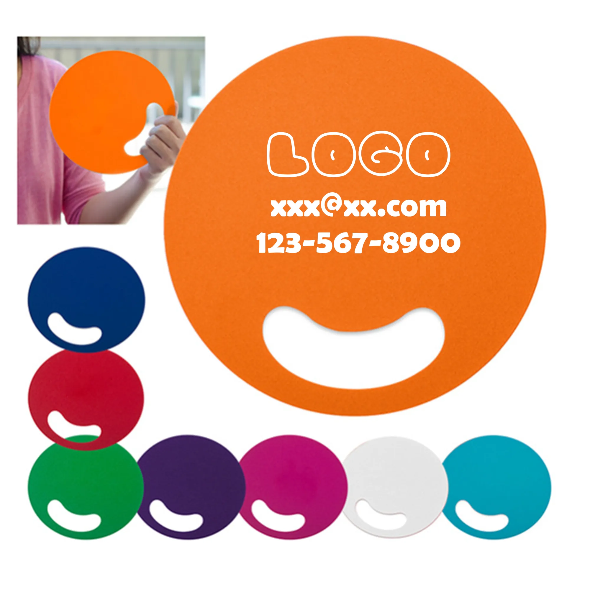 Custom Printed Hand Fan 3