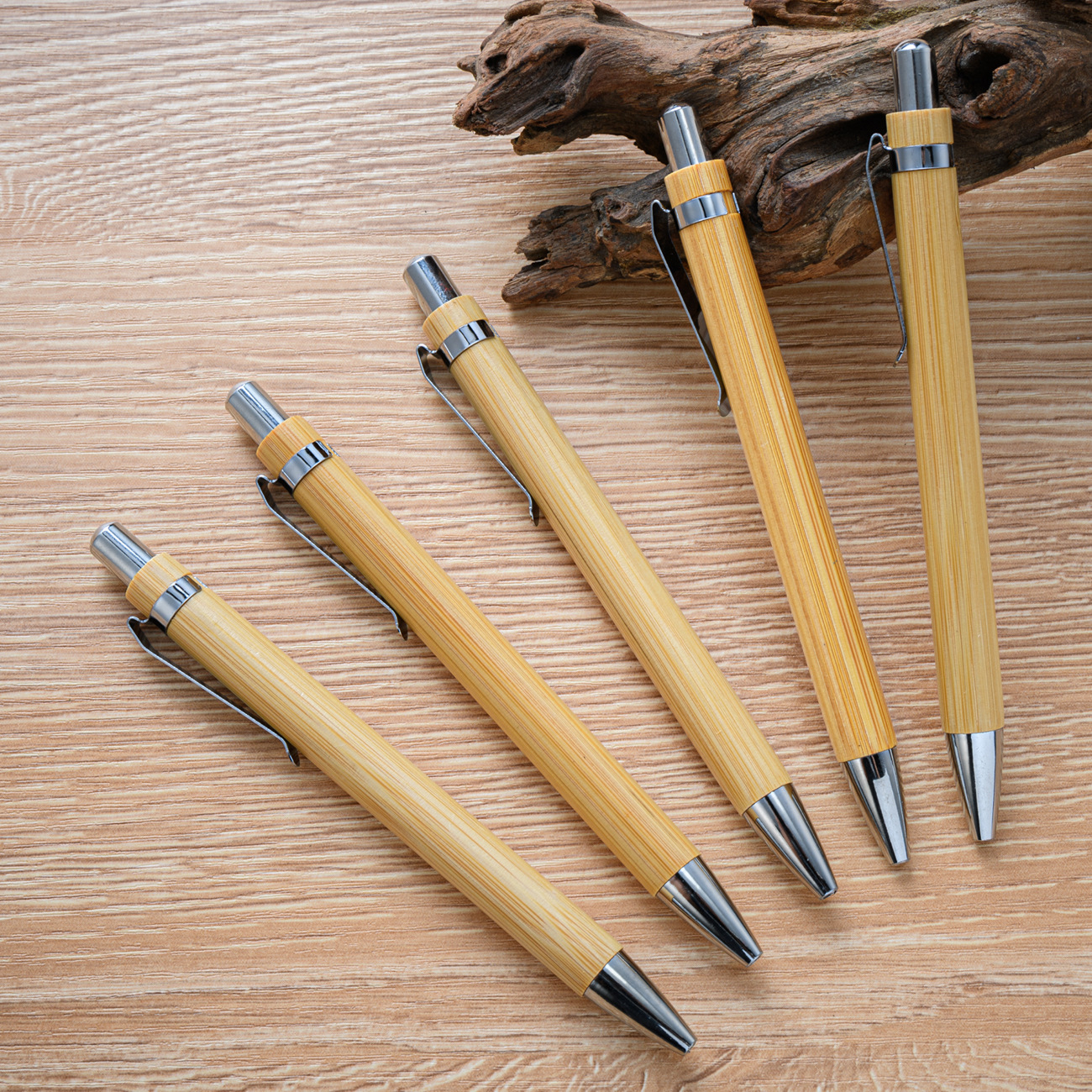 Bamboo Ballpoint Pens 2