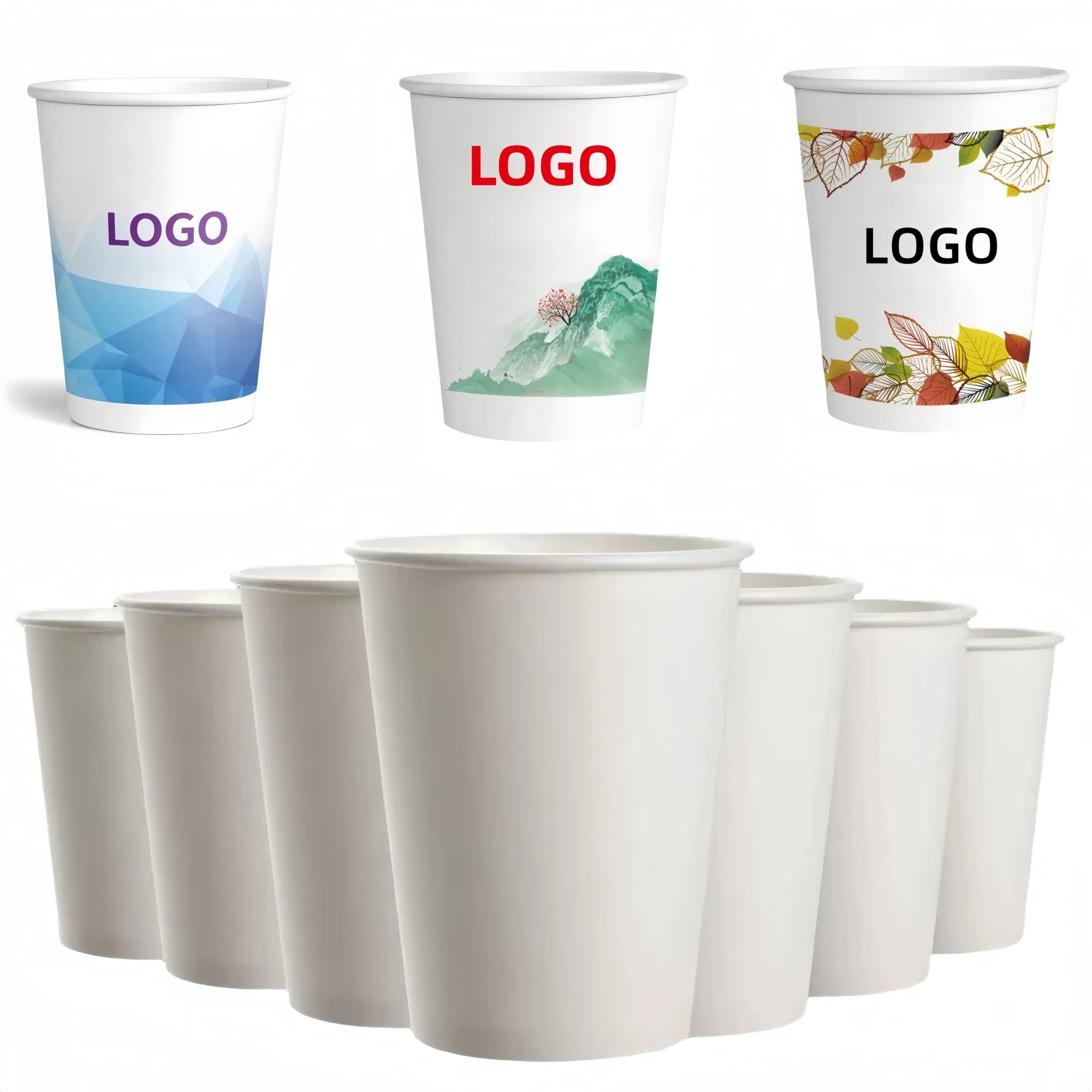 Full Color 9 oz Disposable Paper Cup 2