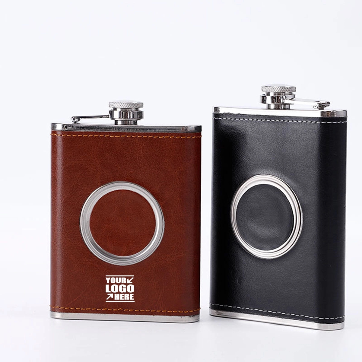 Stainless Steel 8 Oz Hip Flask 3