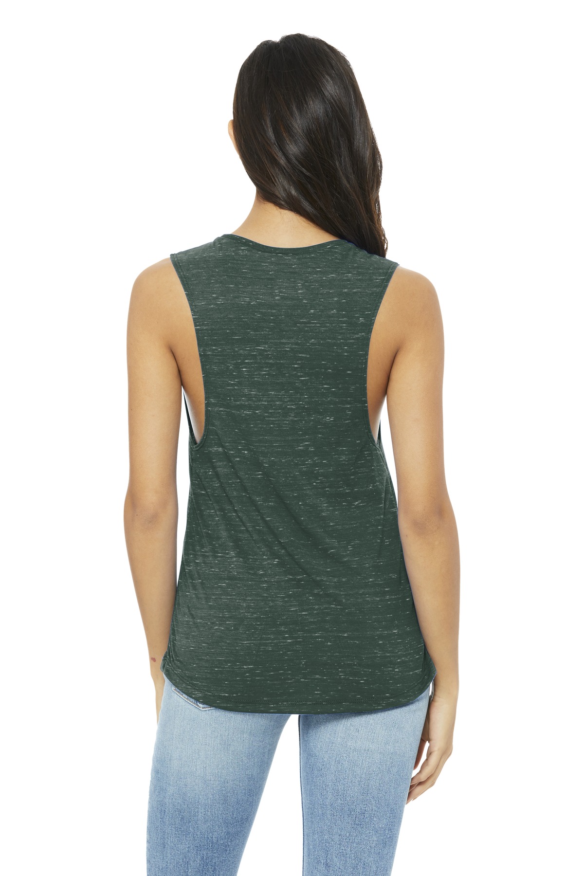 BELLA+CANVAS Women's Flowy Scoop Muscle Tank. BC8803 86