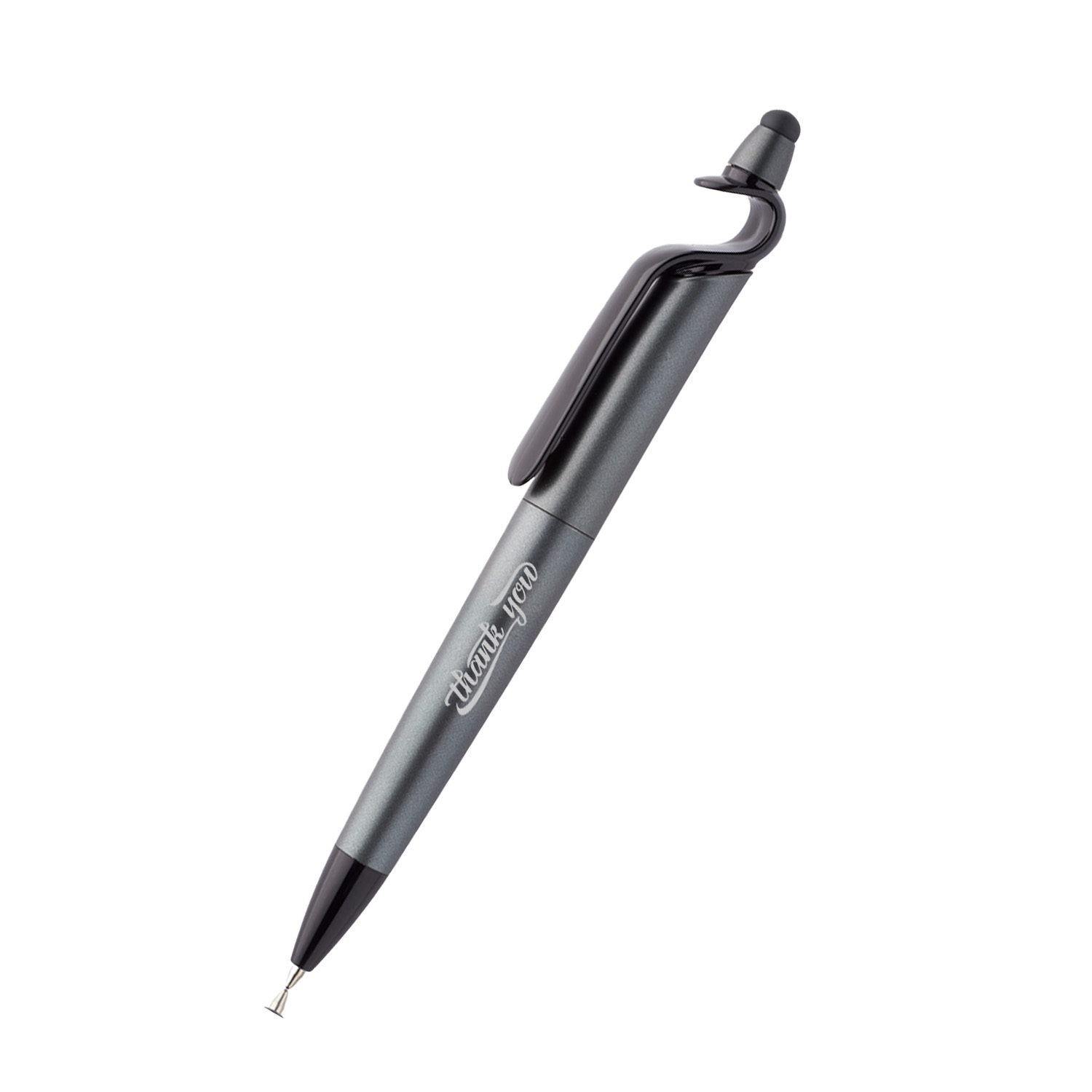 USA Printed Plastic Pens w/ Phone Stand Pen 2