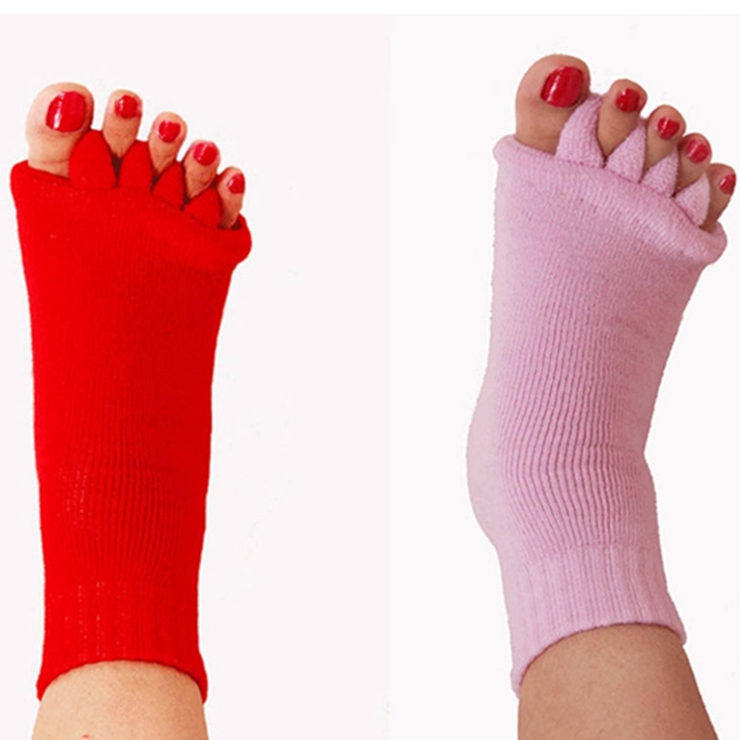 Cotton Yoga Socks Thickened Breathable Split Toe for Women 5