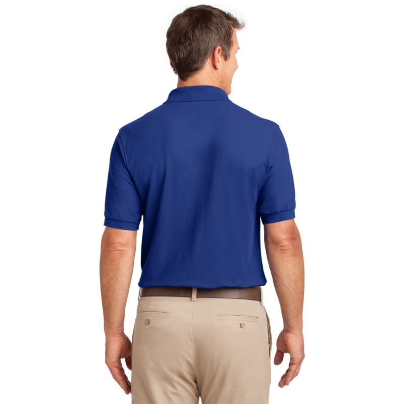 Port Authority Silk Touch Polo With Pocket. 38