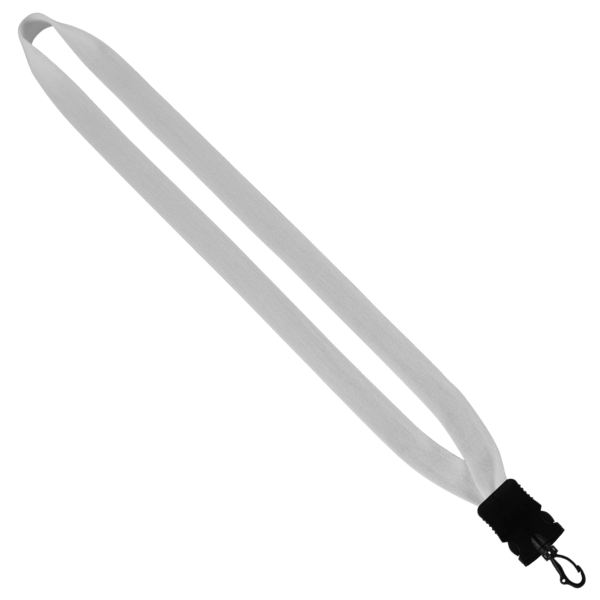 3/4" Cotton Lanyard with Plastic Snap-Buckle Release & Swivel Hook 27